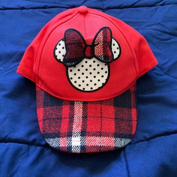 Minnie Mouse Toddler Hat Red - Picture 1 of 4